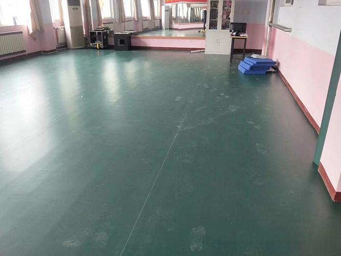 鄭州中原久圳舞蹈房專用高檔5㎜塑膠運動地板,幼兒園防滑耐磨地墊舞蹈